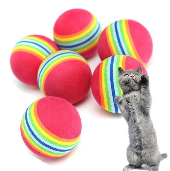 small animal supplies 6pcs rainbow pet toys ball interactive rattle scratch eva training balls cat dog play chewing
small animal supplies 6pcs rainbow pet toys ball interactive rattle scratch eva training balls cat dog play chewing