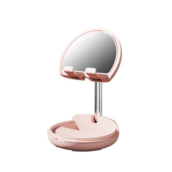 cell phone mounts & holders portable mobile holder with makeup mirror foldable deskstand adjustable tablet smartphone
cell phone mounts & holders portable mobile holder with makeup mirror foldable deskstand adjustable tablet smartphone