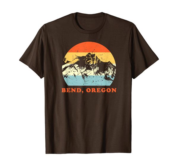 bend, oregon vintage mountain lovers throwback gift t-shirt, White;black
bend, oregon vintage mountain lovers throwback gift t-shirt, White;black