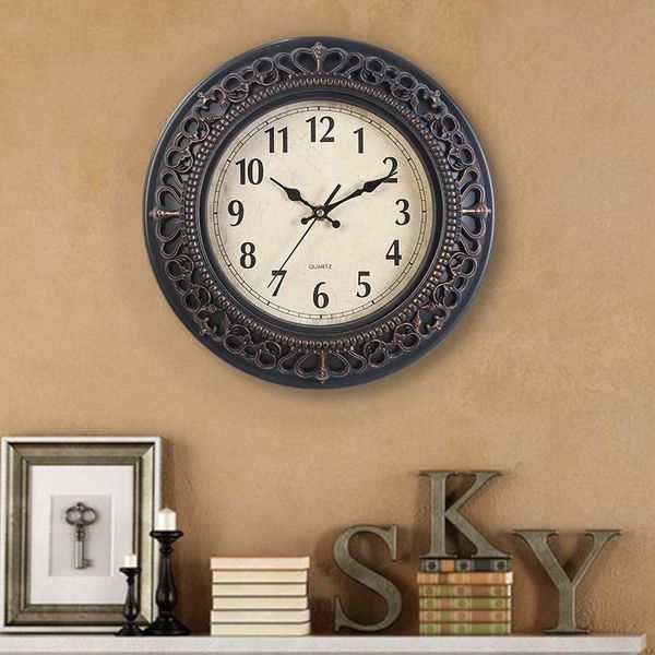 31cm wall clock retro creative european living room bedroom 12 inch round digital clocks home decorate
31cm wall clock retro creative european living room bedroom 12 inch round digital clocks home decorate