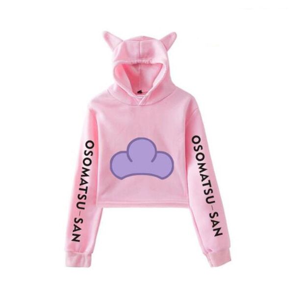 women's hoodies & sweatshirts anime osomatsu san crop hoodie hip hop streetwear kawaii cat ear cropped short sweatshirt hooded pullover, Black
women's hoodies & sweatshirts anime osomatsu san crop hoodie hip hop streetwear kawaii cat ear cropped short sweatshirt hooded pullover, Black