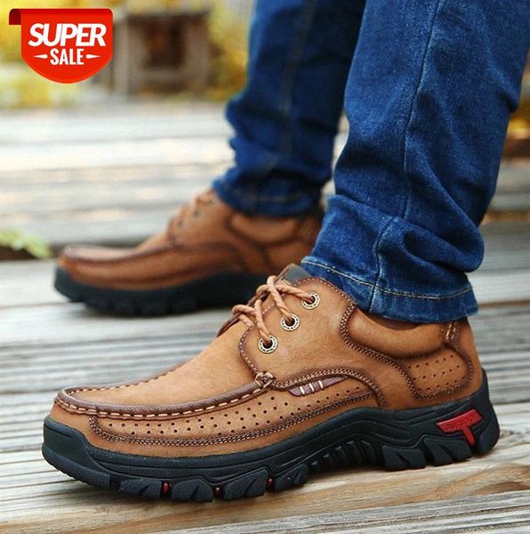 2020 New Men Shoes Genuine Leather Men Flats Loafers High Quality Outdoor Sneakers Male Casual Shoes Plus Size 48 #0n2t
2020 New Men Shoes Genuine Leather Men Flats Loafers High Quality Outdoor Sneakers Male Casual Shoes Plus Size 48 #0n2t