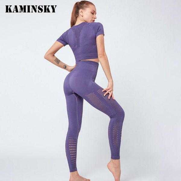kaminsky hollow out seamless sport sets women quick dry fitness workout suits high waisted legging short sleeve set two piece dress, White
kaminsky hollow out seamless sport sets women quick dry fitness workout suits high waisted legging short sleeve set two piece dress, White