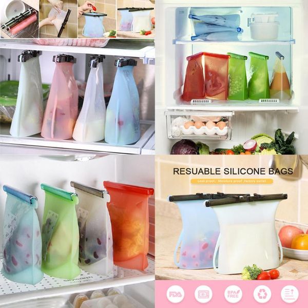 food savers & storage containers reusable silicone bags zip-lock er cooking fresh bag upgrade seal leakproof container liquid snack
food savers & storage containers reusable silicone bags zip-lock er cooking fresh bag upgrade seal leakproof container liquid snack
