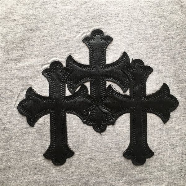 brand 2021 chunqiu chao brand new stereo pu leather cross long sleeve t-shirt for men and women, Black
brand 2021 chunqiu chao brand new stereo pu leather cross long sleeve t-shirt for men and women, Black