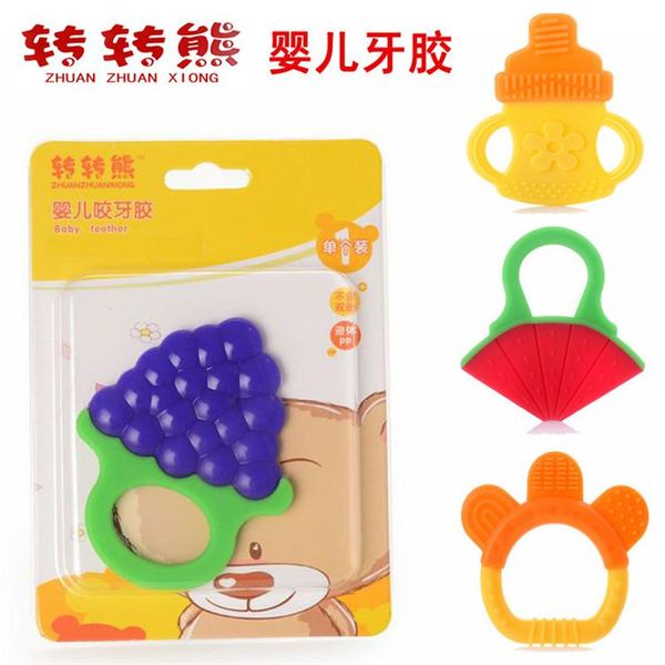 pacifiers# silicone baby teether environmentally safe fruit born stick chews toothbrush teething rings
pacifiers# silicone baby teether environmentally safe fruit born stick chews toothbrush teething rings