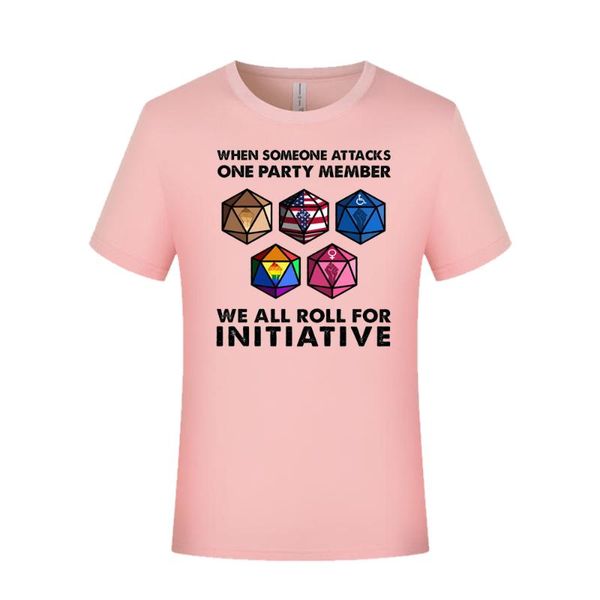 funny tee for women when someone attacks one party member t shirt ladies we all roll initiative t-shirt short sleeve women's, White
funny tee for women when someone attacks one party member t shirt ladies we all roll initiative t-shirt short sleeve women's, White