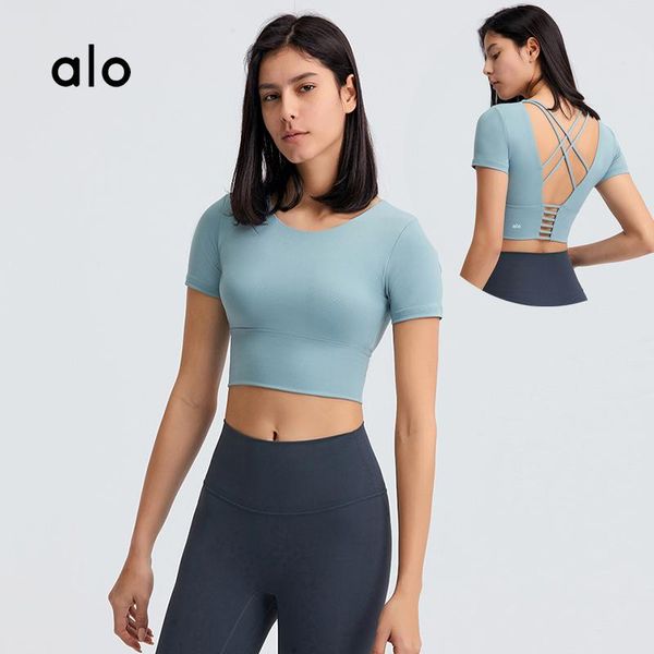 yoga outfit alo summer women's crop gym beauty back short sleeve fitness sports running
yoga outfit alo summer women's crop gym beauty back short sleeve fitness sports running