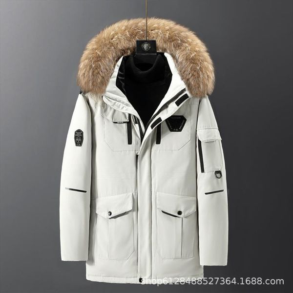 men's down & parkas jacket mens fashion workwear style young puffer thicken outdoor warm winter white duck coats men chaquetas, Black
men's down & parkas jacket mens fashion workwear style young puffer thicken outdoor warm winter white duck coats men chaquetas, Black