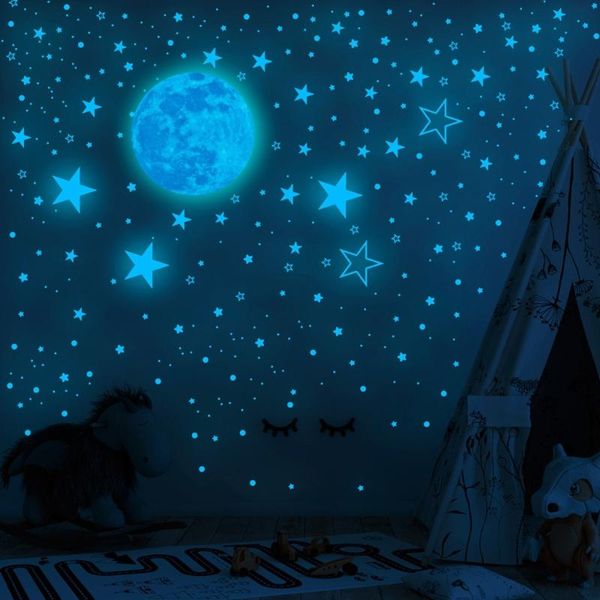 party decoration 1 set glow in the dark stars full moon wall stickers bright realistic starry sky luminous ceiling decals home bedroom .
party decoration 1 set glow in the dark stars full moon wall stickers bright realistic starry sky luminous ceiling decals home bedroom .