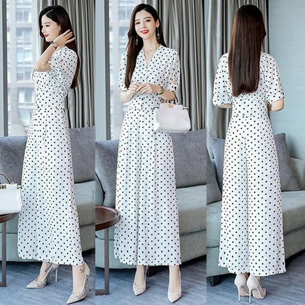 summer fashion women short sleeve v-neck cardigan polka dot print jumpsuits high waist casual wide leg rompers y646 women's, Black;white
summer fashion women short sleeve v-neck cardigan polka dot print jumpsuits high waist casual wide leg rompers y646 women's, Black;white