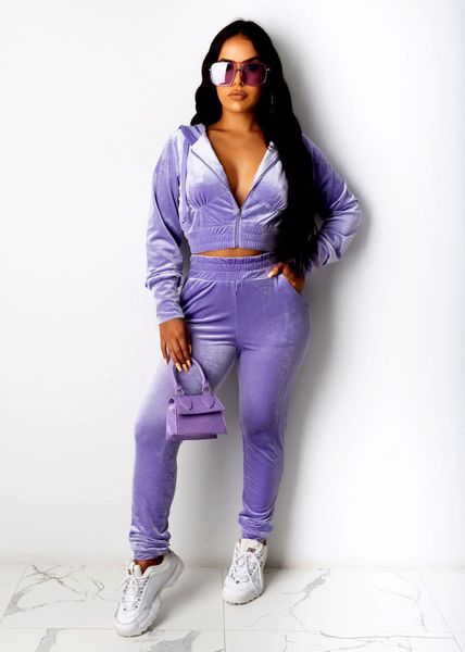spring fall regular velvet tracksuit womens tracksuits long sleeve crop hoodies sports trousers suits velour women casual 2pcs set, Gray
spring fall regular velvet tracksuit womens tracksuits long sleeve crop hoodies sports trousers suits velour women casual 2pcs set, Gray