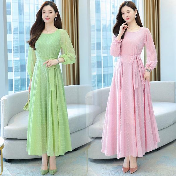 casual dresses women dress autumn 2022 bohemian cute long sleeve solid chiffon butterfly o-neck pink green black, Black;gray
casual dresses women dress autumn 2022 bohemian cute long sleeve solid chiffon butterfly o-neck pink green black, Black;gray