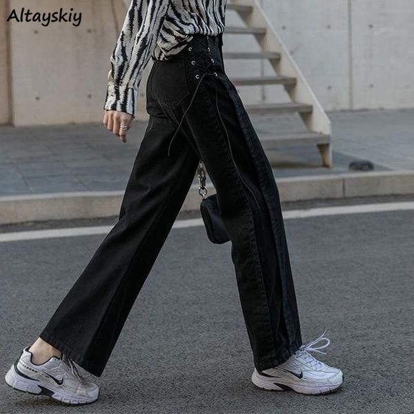 women's jeans women solid loose wide leg trousers all-match fashion cozy vintage high waist simple streetwear elegant retro korean styl, Blue
women's jeans women solid loose wide leg trousers all-match fashion cozy vintage high waist simple streetwear elegant retro korean styl, Blue