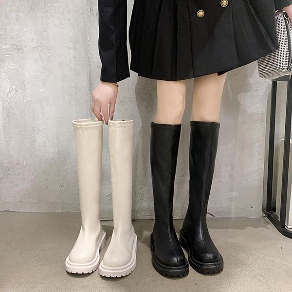 boots brand women's shoes thigh-high zipper round toe boots-women fashion over-the-knee autumn ladies med rubber lolita 2021 fab, Black
boots brand women's shoes thigh-high zipper round toe boots-women fashion over-the-knee autumn ladies med rubber lolita 2021 fab, Black