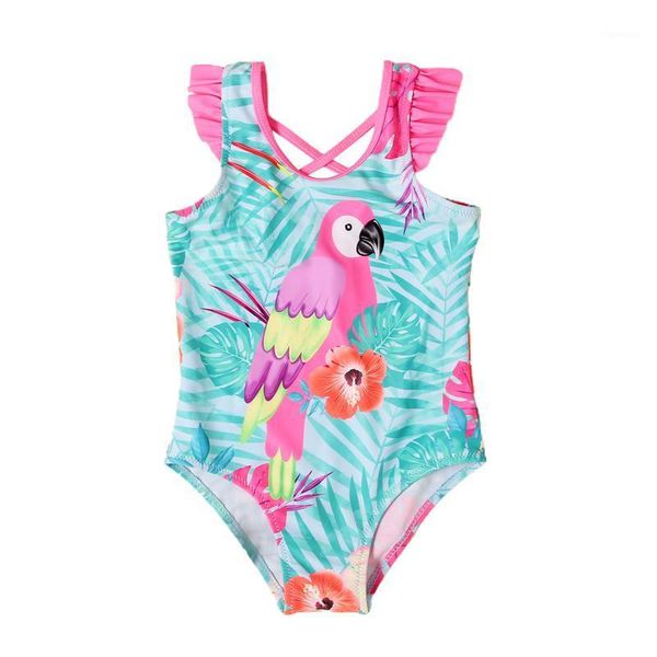 kids girls fashion cartoon parrot print one-piece swimsuit stylish bathing suit for children 2-8y beachwear one-pieces, Black
kids girls fashion cartoon parrot print one-piece swimsuit stylish bathing suit for children 2-8y beachwear one-pieces, Black