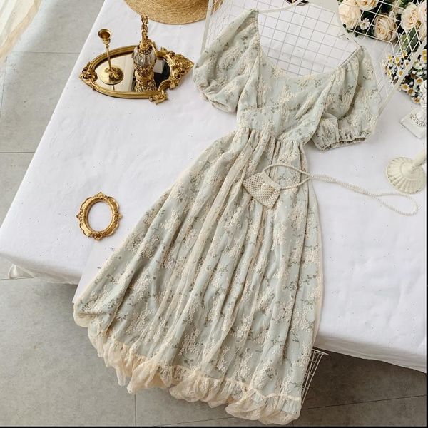 fashion french elegance vintage women dresses lace high waist slimming floral, Black;gray
fashion french elegance vintage women dresses lace high waist slimming floral, Black;gray