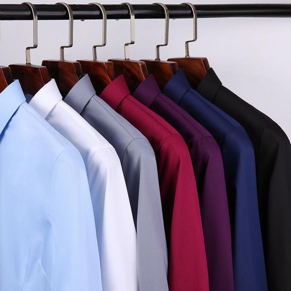 men's casual shirts solid color long sleeve shirt fashion slim fit office business stretch bamboo fiber multicolor, White;black
men's casual shirts solid color long sleeve shirt fashion slim fit office business stretch bamboo fiber multicolor, White;black