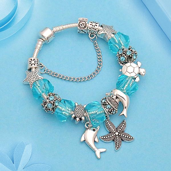 charm bracelets summer holiday ocean casual bracelet irregular crystal bead antique tibetan silver starfish dolhin diy, Golden;silver
charm bracelets summer holiday ocean casual bracelet irregular crystal bead antique tibetan silver starfish dolhin diy, Golden;silver