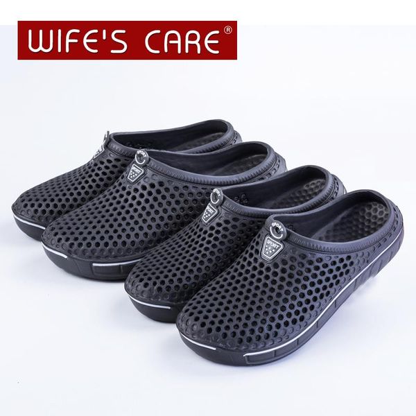 sandals garden clog shoes for men quick drying summer beach slipper flat breathable outdoor male gardening shoe slippers, Black
sandals garden clog shoes for men quick drying summer beach slipper flat breathable outdoor male gardening shoe slippers, Black