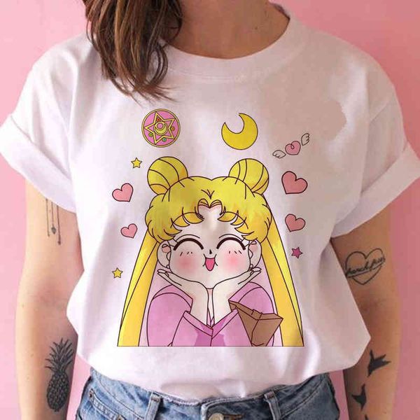 harajuku cartoon tsrhits women, kawaii japane animation printing, short sve t-shirt, girl fashion, White
harajuku cartoon tsrhits women, kawaii japane animation printing, short sve t-shirt, girl fashion, White