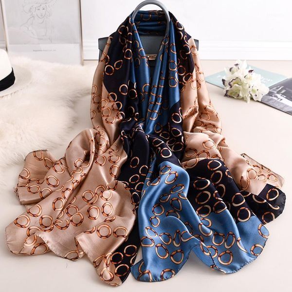 new style autumn and winter women popular beautiful circle print silk muffler lady scarf quality luxury shawl beach wraps hijab1, Blue;gray
new style autumn and winter women popular beautiful circle print silk muffler lady scarf quality luxury shawl beach wraps hijab1, Blue;gray