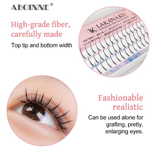 false eyelashes abonnie individual extension premade eyelash spike lashes 60 clusters/tray 0.07 c/d 7-15 natural mink makeup lash cilios
false eyelashes abonnie individual extension premade eyelash spike lashes 60 clusters/tray 0.07 c/d 7-15 natural mink makeup lash cilios