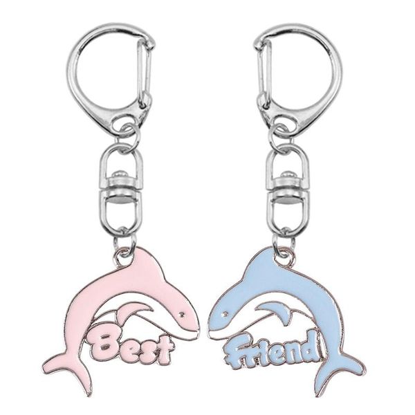keychains 2 pieces set diy fashion friend keychain alloy metal chain animal dolphin pendant bff friendship jewelry gift, Silver
keychains 2 pieces set diy fashion friend keychain alloy metal chain animal dolphin pendant bff friendship jewelry gift, Silver