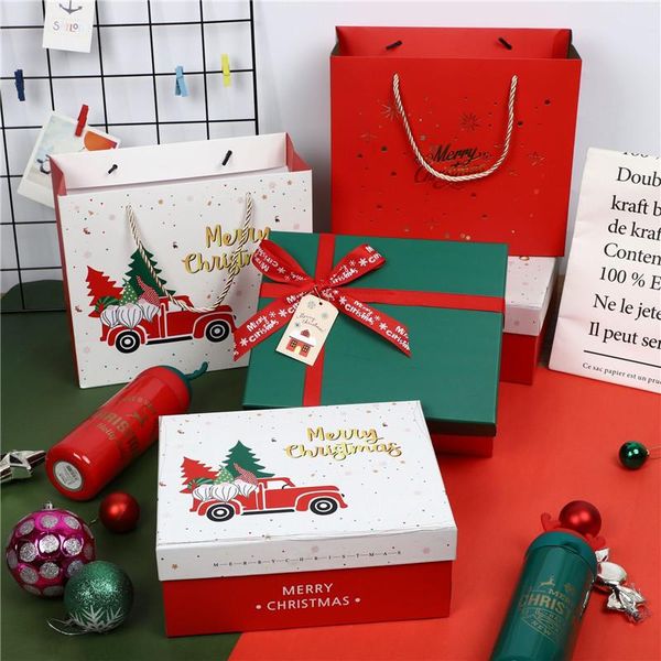 gift wrap 1pc merry christmas box with bag xmas eve apple candy cookie chocolate cheese packaging case souvenir party favour
gift wrap 1pc merry christmas box with bag xmas eve apple candy cookie chocolate cheese packaging case souvenir party favour