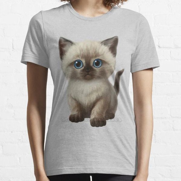 women's t-shirt cataclysm - siamese kitten classic women soft comfortable tshirt tee shirt clothes cat lovers breeds, White
women's t-shirt cataclysm - siamese kitten classic women soft comfortable tshirt tee shirt clothes cat lovers breeds, White