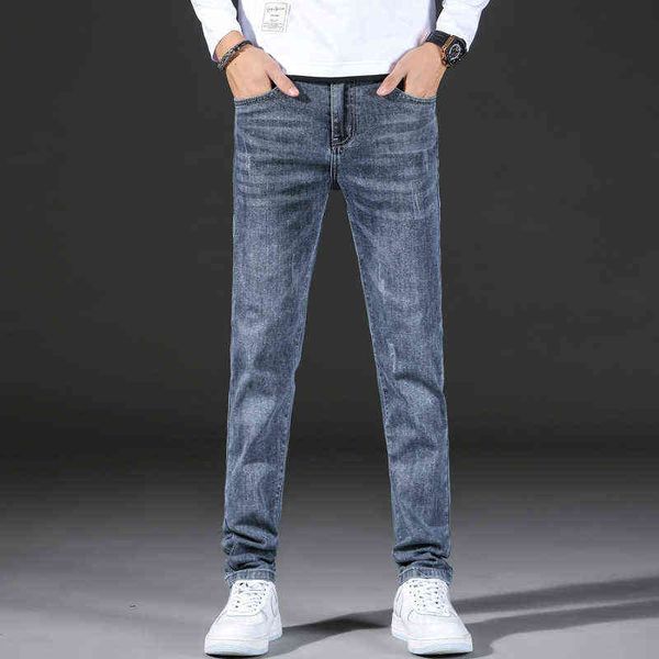 korean slim fit jeans autumn youth versatile elastic fashion men's pants winter, Blue
korean slim fit jeans autumn youth versatile elastic fashion men's pants winter, Blue