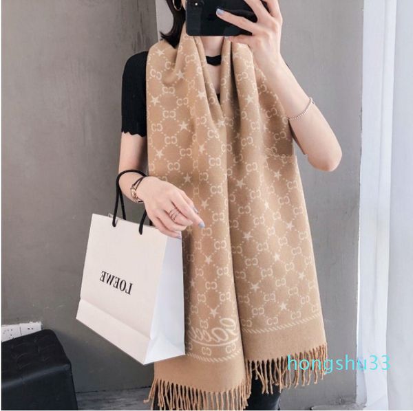 printed long cashmere scarf for women's autumn and winter padded warm scarf 180*70, Blue;gray
printed long cashmere scarf for women's autumn and winter padded warm scarf 180*70, Blue;gray