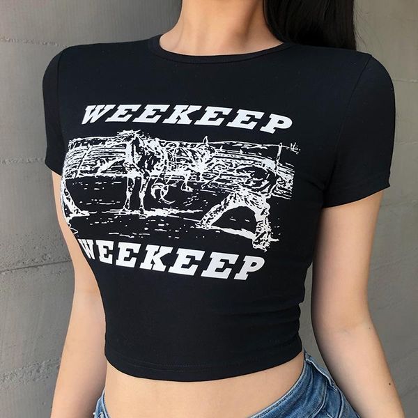 women's t-shirt graphic crop y2k short sleeve t shirt black harajuku pullovers women letter print tee 2021 summer, White
women's t-shirt graphic crop y2k short sleeve t shirt black harajuku pullovers women letter print tee 2021 summer, White
