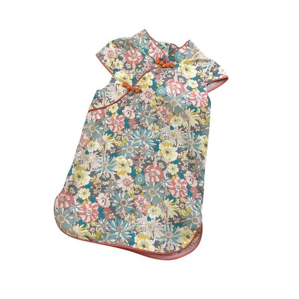 girl's dresses children's clothing summer girls' fashion ethnic style hanfu suit short-sleeved cheongsam costume, Red;yellow
girl's dresses children's clothing summer girls' fashion ethnic style hanfu suit short-sleeved cheongsam costume, Red;yellow