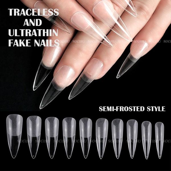 false nails semi-matte style stiletto traceless and ultrathin nail art tips full/half dual-use press on coffin tip, Red;gold
false nails semi-matte style stiletto traceless and ultrathin nail art tips full/half dual-use press on coffin tip, Red;gold