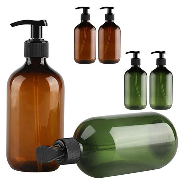 2pcs transparent pet plastic bottles with black screw caps, recyclable 300 ml portable soap dispensers shower gel bottling #p3 liquid dispen
2pcs transparent pet plastic bottles with black screw caps, recyclable 300 ml portable soap dispensers shower gel bottling #p3 liquid dispen