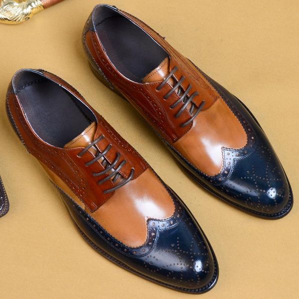 lacing mens formal shoes genuine leather wedding business brogue oxford shoe black and brown pointed toe luxury men dress
lacing mens formal shoes genuine leather wedding business brogue oxford shoe black and brown pointed toe luxury men dress