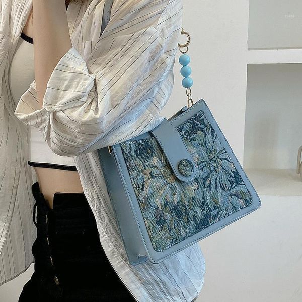 evening bags oil painting square underarm bag 2021 pu leather and canvas women's designer handbag high capacity shoulder messenger1 
evening bags oil painting square underarm bag 2021 pu leather and canvas women's designer handbag high capacity shoulder messenger1
