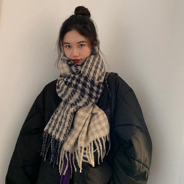 scarves season houndstooth imitation cashmere scarf female korean version all-match student shawl dual-use warm bib male, Blue;gray
scarves season houndstooth imitation cashmere scarf female korean version all-match student shawl dual-use warm bib male, Blue;gray