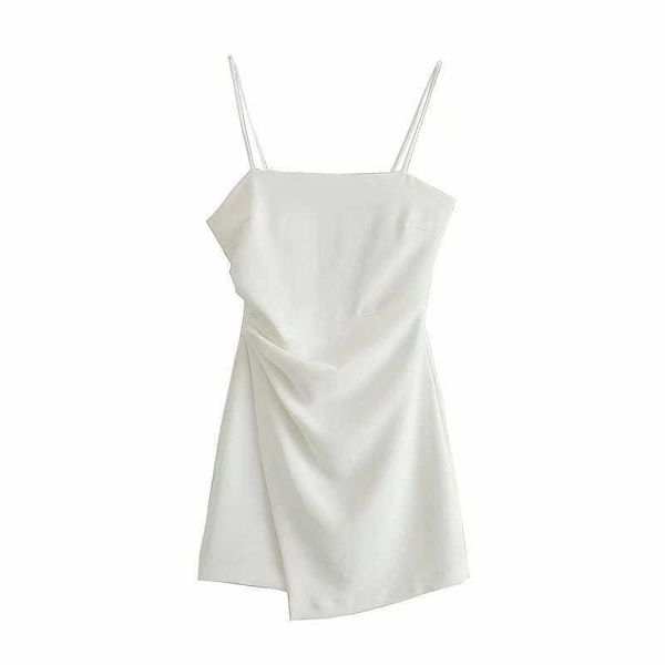 vintage summer pleated dress women thin straps back zip chic lady mini dresses casual woman robe femme 210709, Black;gray
vintage summer pleated dress women thin straps back zip chic lady mini dresses casual woman robe femme 210709, Black;gray