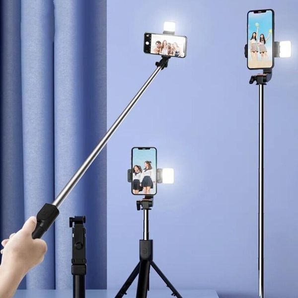 selfie monopods wireless bluetooth stick 3 in 1 foldable mini tripod with fill light remote control extendable phone for smartphone
selfie monopods wireless bluetooth stick 3 in 1 foldable mini tripod with fill light remote control extendable phone for smartphone