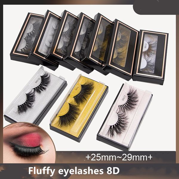 mink lashes 8d 25~29mm long thick lash handmade false eyelash eye makeup maquiagem 10 styles box
mink lashes 8d 25~29mm long thick lash handmade false eyelash eye makeup maquiagem 10 styles box