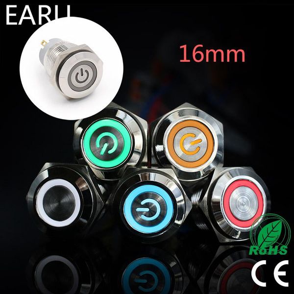 smart home control 1pc 16mm short type metal push button switch waterproof fixation latching locking momentary reset pc power car auto engin
smart home control 1pc 16mm short type metal push button switch waterproof fixation latching locking momentary reset pc power car auto engin