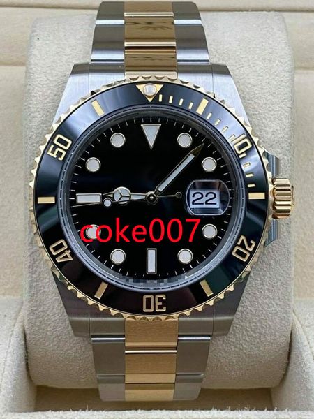 specially made waterproof date 41mm black dial two tone 126613ln mechanical automatic bf men's watch with box mens watches, Slivery;brown
specially made waterproof date 41mm black dial two tone 126613ln mechanical automatic bf men's watch with box mens watches, Slivery;brown
