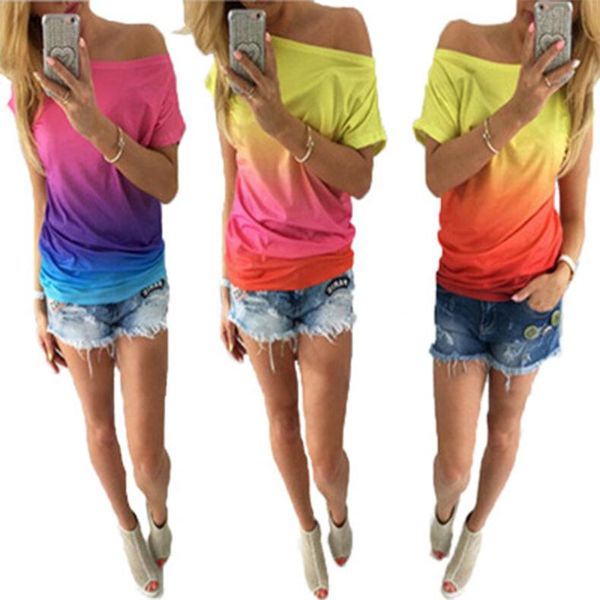 women's t-shirt rainbow print graphic tees women gothic womens shirts o-neck polyester casual korean christmas 2021, White
women's t-shirt rainbow print graphic tees women gothic womens shirts o-neck polyester casual korean christmas 2021, White