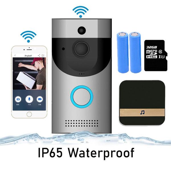 doorbells waterproof door bell camera b30 wifi video doorbell 720p smart night vision pir ip battery power or 8v-24v charger
doorbells waterproof door bell camera b30 wifi video doorbell 720p smart night vision pir ip battery power or 8v-24v charger