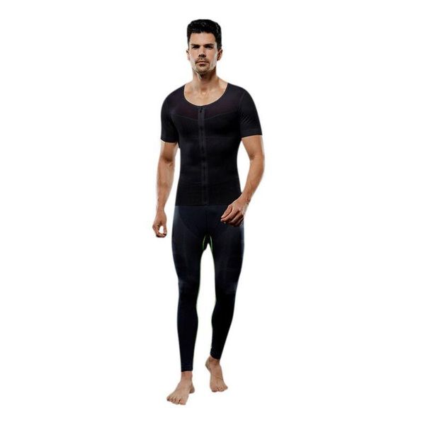 men's body shapers men mesh patchwork slimming boobs shaper compression t-shirt abdomen control male short sleeve zipper, Black;brown
men's body shapers men mesh patchwork slimming boobs shaper compression t-shirt abdomen control male short sleeve zipper, Black;brown