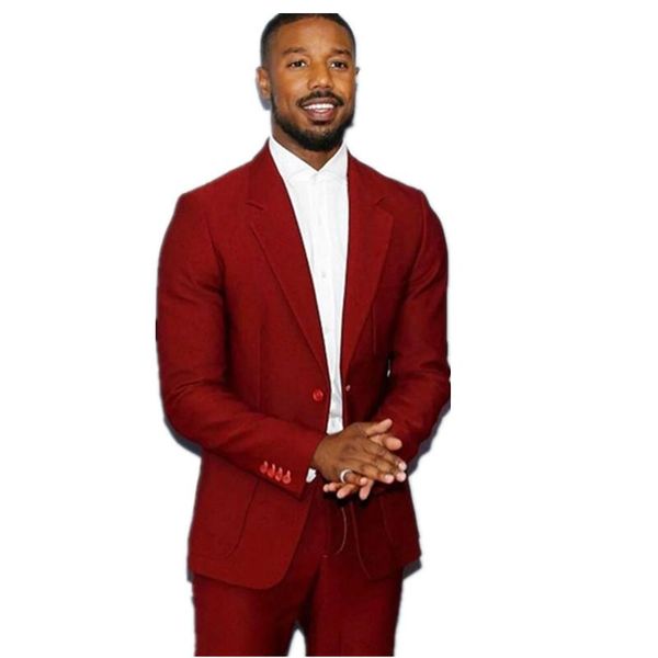 pcs burgundy groom wedding slim fit tuxedo fashion bussiness men suits terno masculino prom notch lapel blazer pant men's & blazers, White;black
pcs burgundy groom wedding slim fit tuxedo fashion bussiness men suits terno masculino prom notch lapel blazer pant men's & blazers, White;black