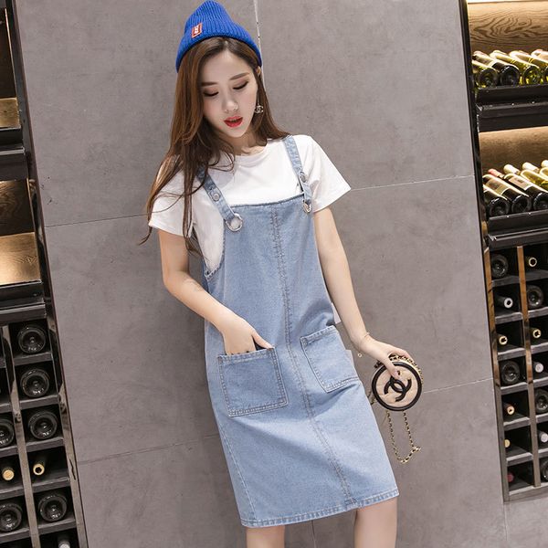 casual dresses large size s-5xl women summer sleeveless straight loose denim straps mini above knee 9fwg, Black;gray
casual dresses large size s-5xl women summer sleeveless straight loose denim straps mini above knee 9fwg, Black;gray