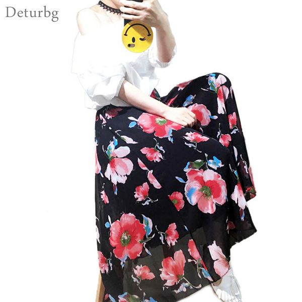 casual dresses women's sweet florals printed long skirt female fashion elastic high waist pleated chiffon skirts saias autumn 7 co, Black;gray
casual dresses women's sweet florals printed long skirt female fashion elastic high waist pleated chiffon skirts saias autumn 7 co, Black;gray
